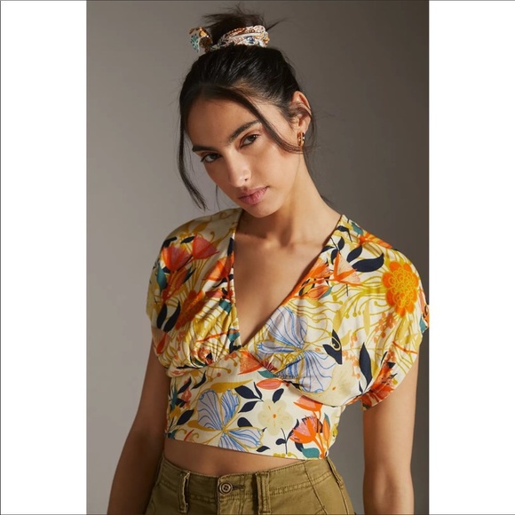 Anthropologie Bl^nk Virika Kimono Top - Picture 5 of 16